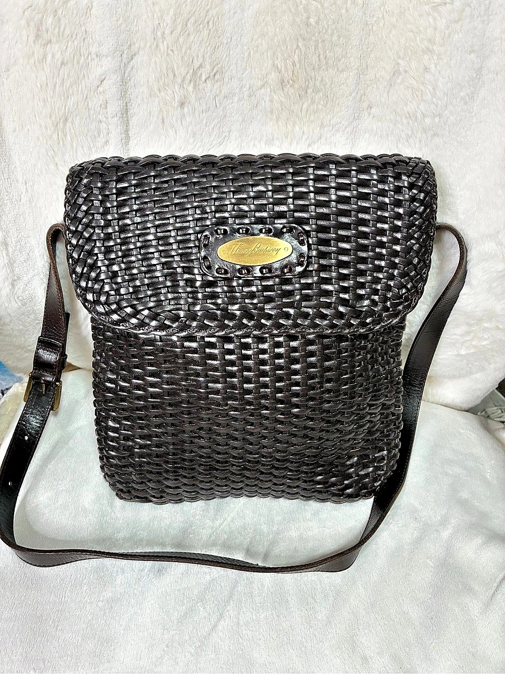 Rare vintage Thomas Burberry bag